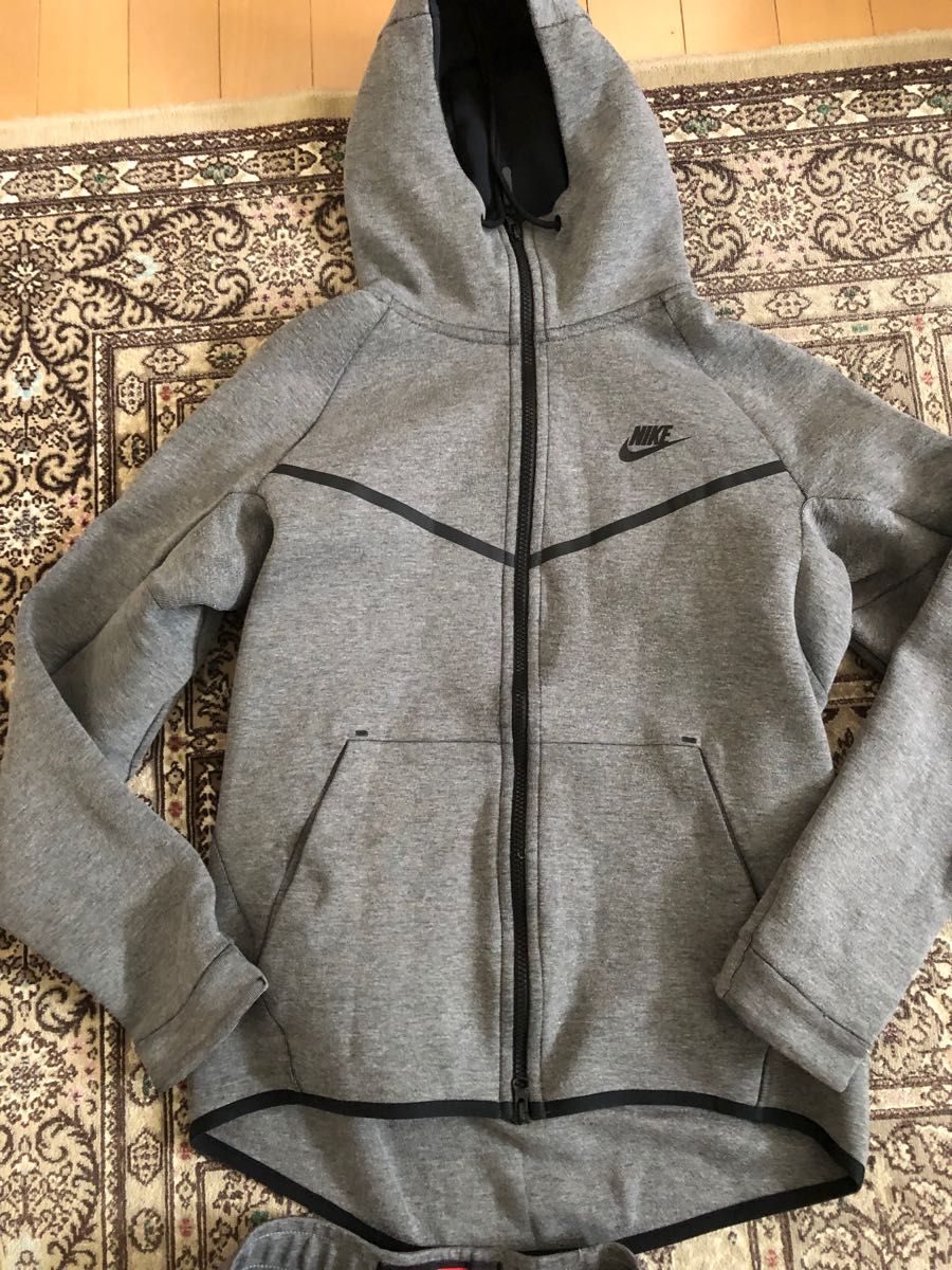 早い者勝ち 廃盤品 テックフリース Mセットアップ グレー ナイキテック