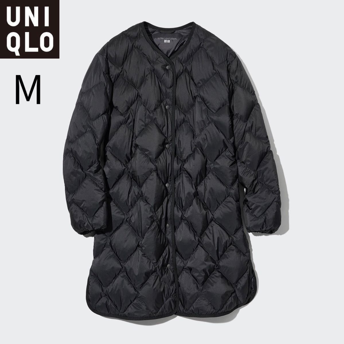 美品 UNIQLO ユニクロ ウルトラライトダウンリラックスコート ロング