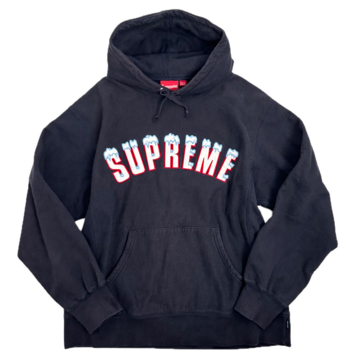 後藤真希着用モデル】希少XL シュプリーム アーチロゴ 刺繍 スノー