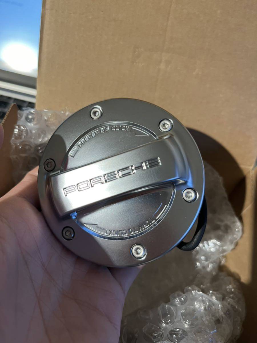 ポルシェ 純正 アルミルック フューエルキャップ 燃料キャップ 991