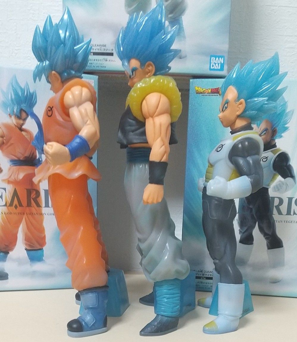 ドラゴンボール超 CLEARISE-クリアライズ 3点セット】開封品・箱付き