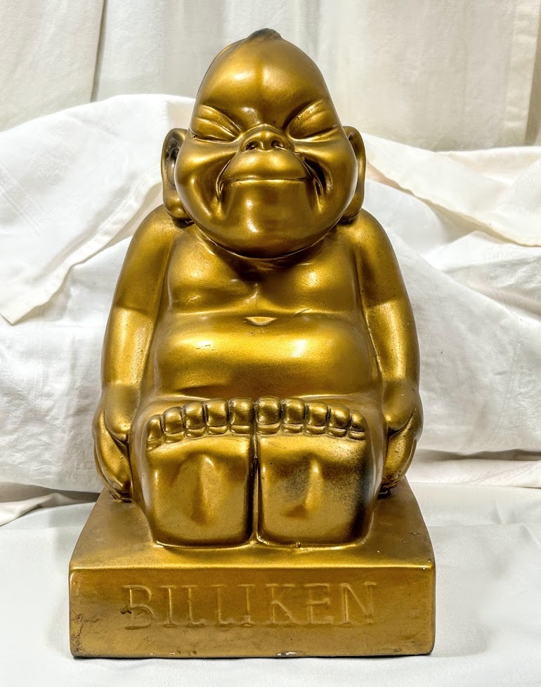 Yahoo!オークション - 古い BILIKEN/ビリケンさん 金/ゴールド 大阪名