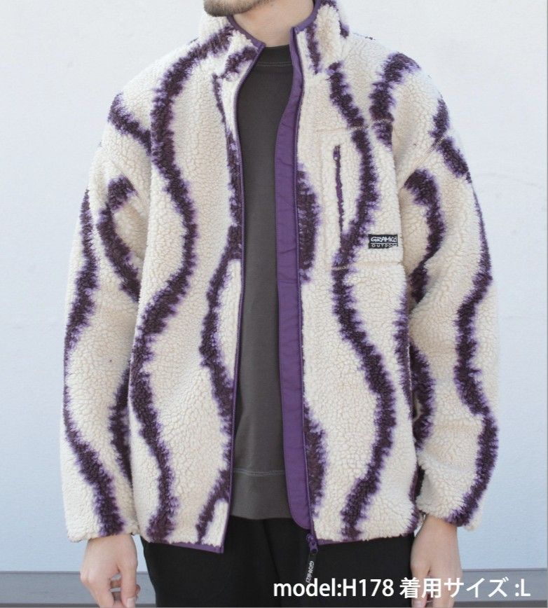 新品 GRAMICCI SHERPA JACKET グラミチ フリース ボア シェルパ