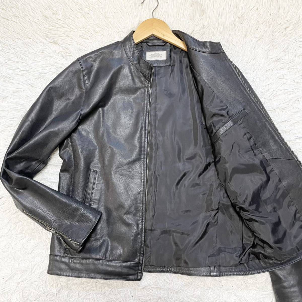 値引不可 極美品 Lサイズ JOURNAL STANDARD シングルライダース レザー