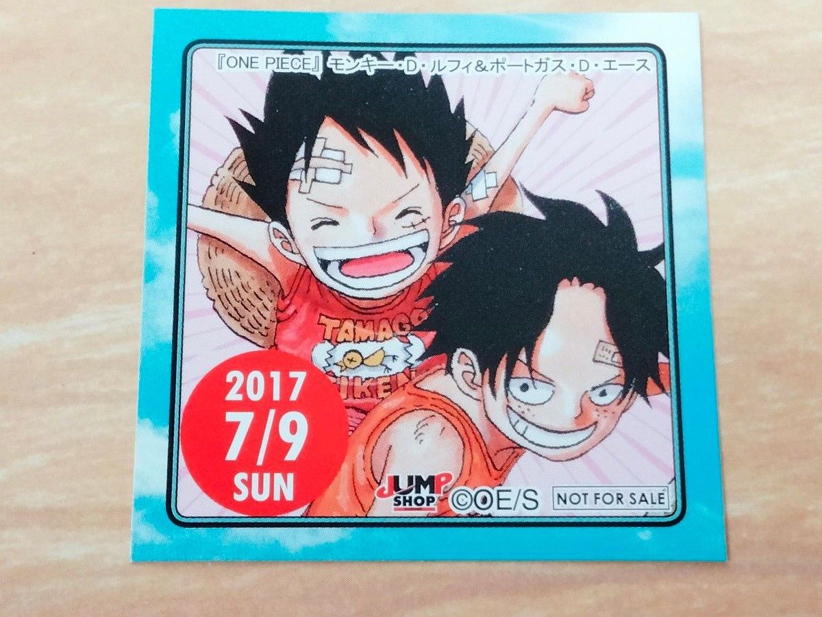 初期 ジャンプショップ 366日 ステッカー 誕生日 バースデー エース