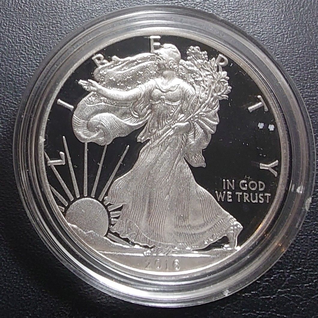 2016年アメリカ銀貨 シルバーイーグル1オンス銀貨 プルーフ限定品