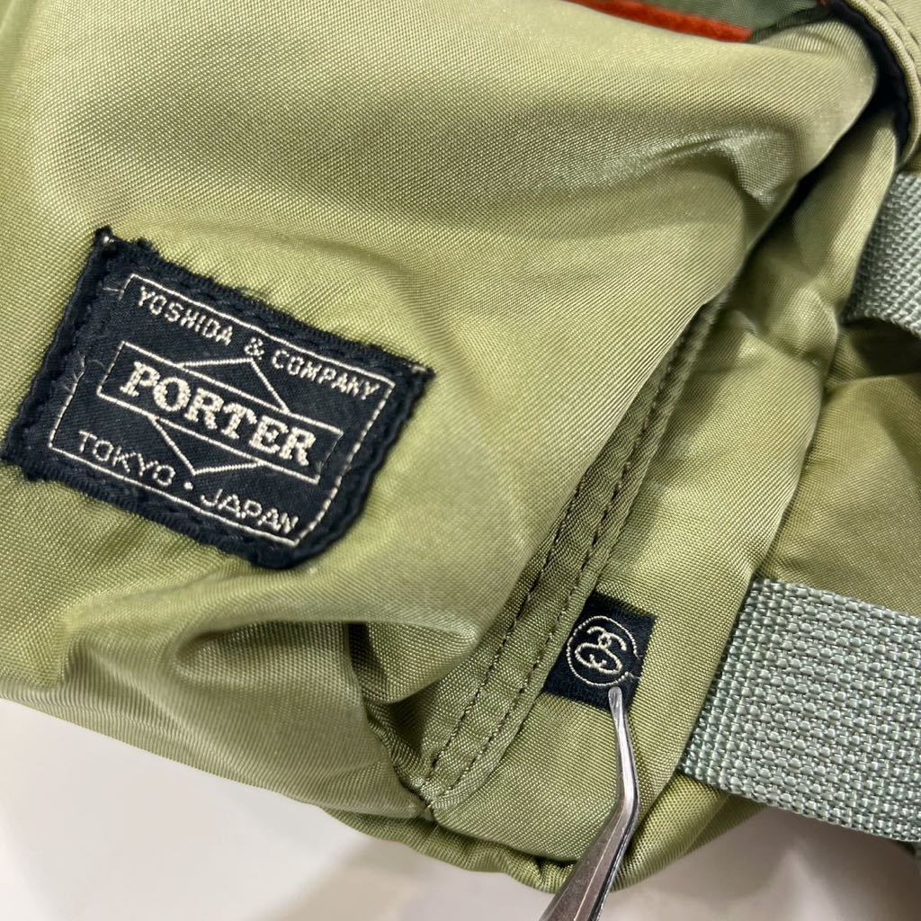 ポーター PORTER STUSSY ステューシー ウエストバック ボディバック