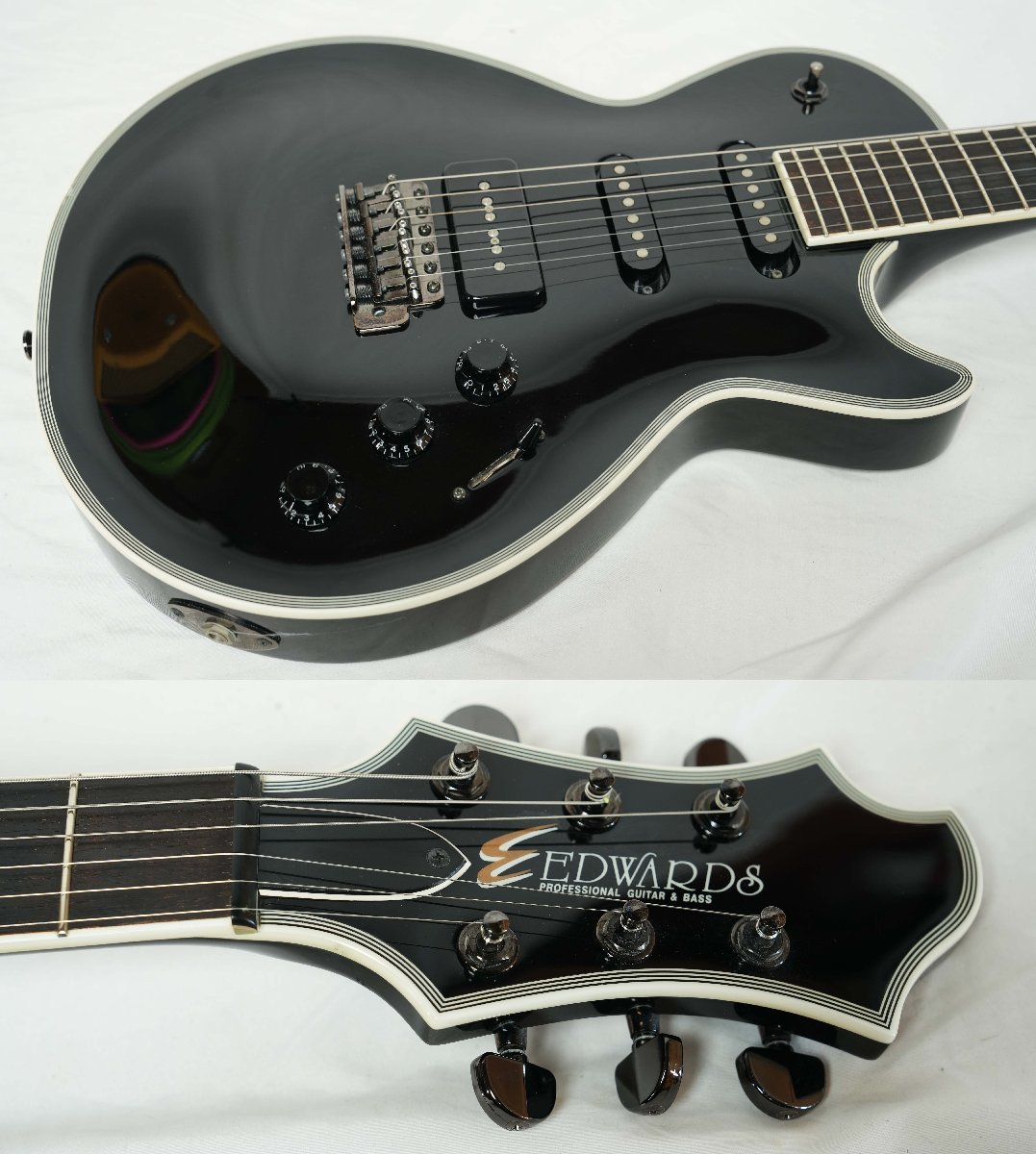 Yahoo!オークション - EDWARDS/ESP E-CL-S-VIII LUNA SEA SUGIZOモデ
