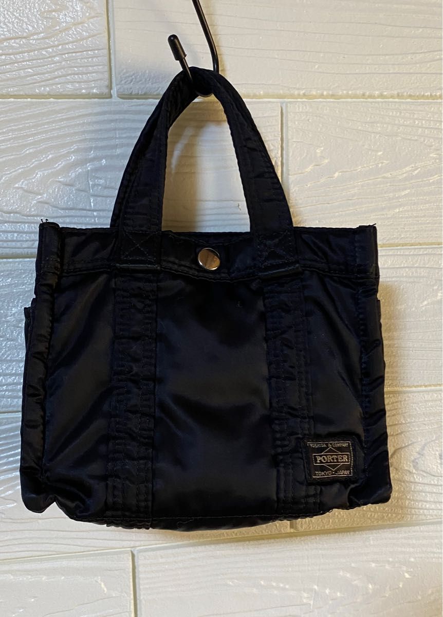 希少 HEAD POTER ヘッドポーター ミニトートバッグ タンカー 黒
