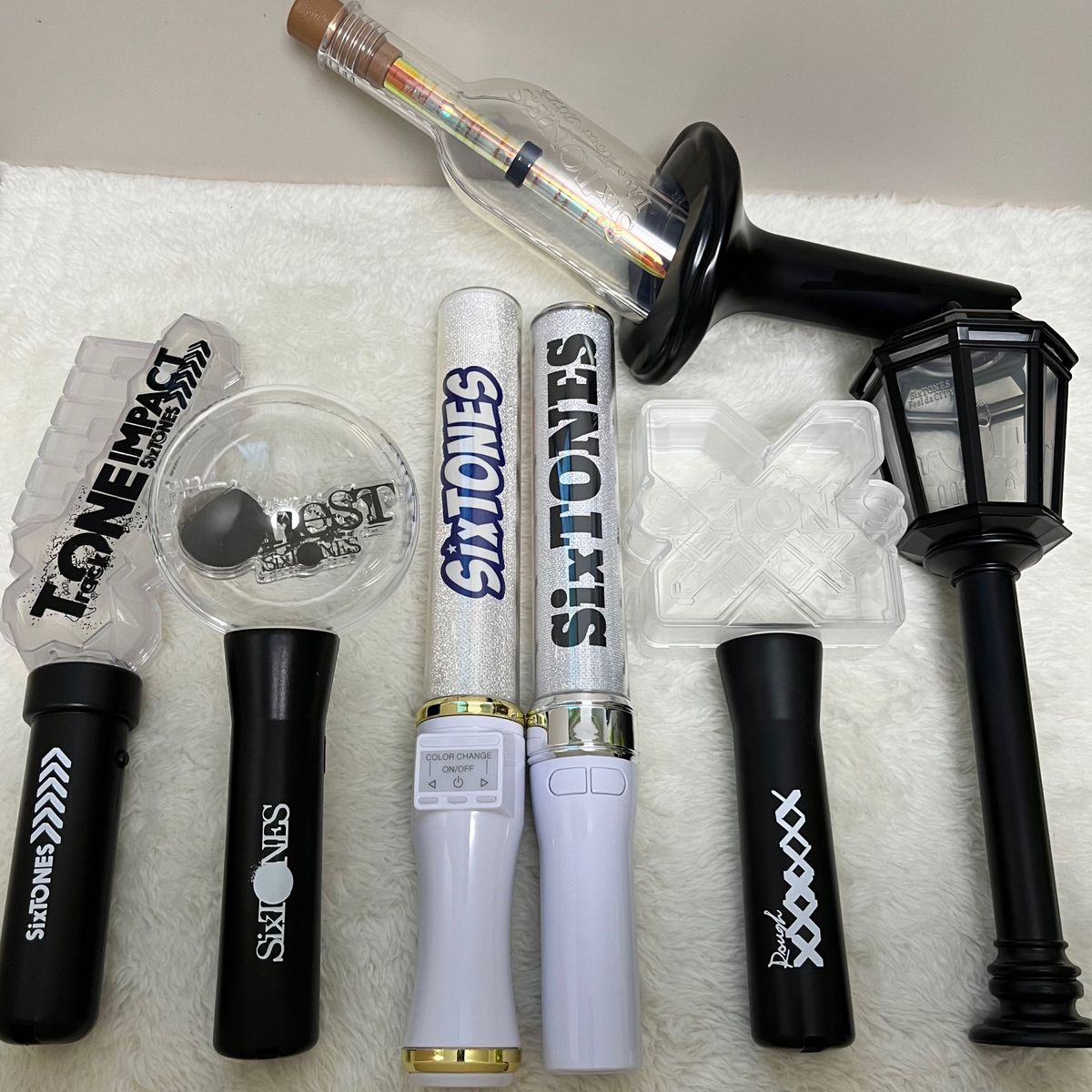 SixTONESチェンエラペンライト キントレペンライト ラフスト トンパク