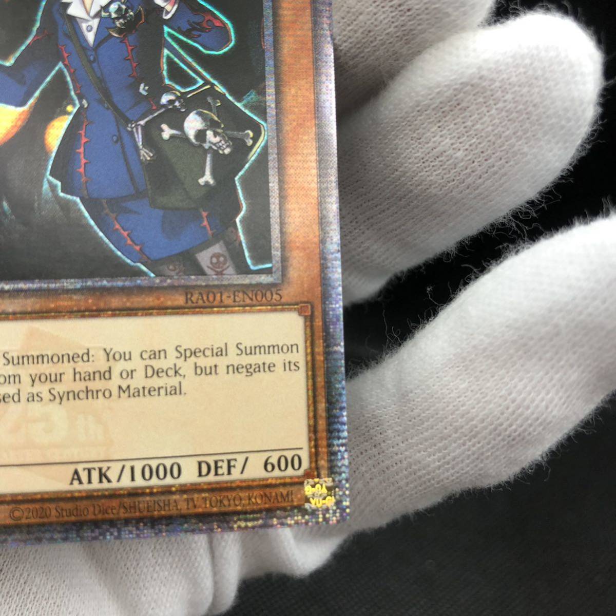 未使用品】遊戯王 英語版 魔界発現世行きデスガイド 25thシークレット