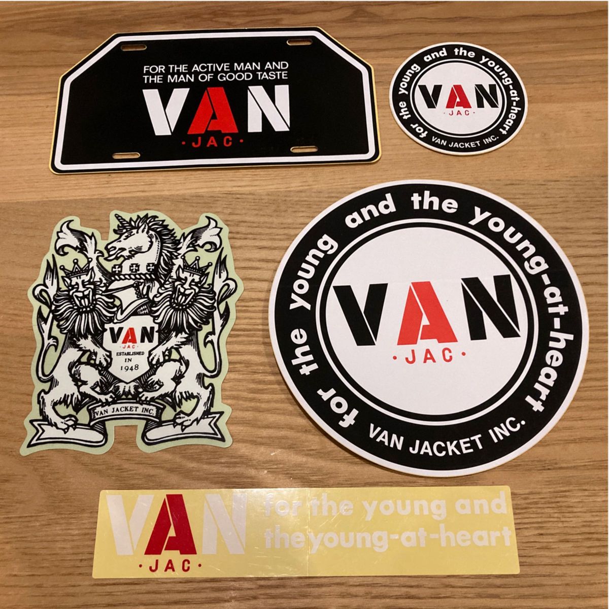 VAN ステッカーセット（5枚）｜Yahoo!フリマ（旧PayPayフリマ）