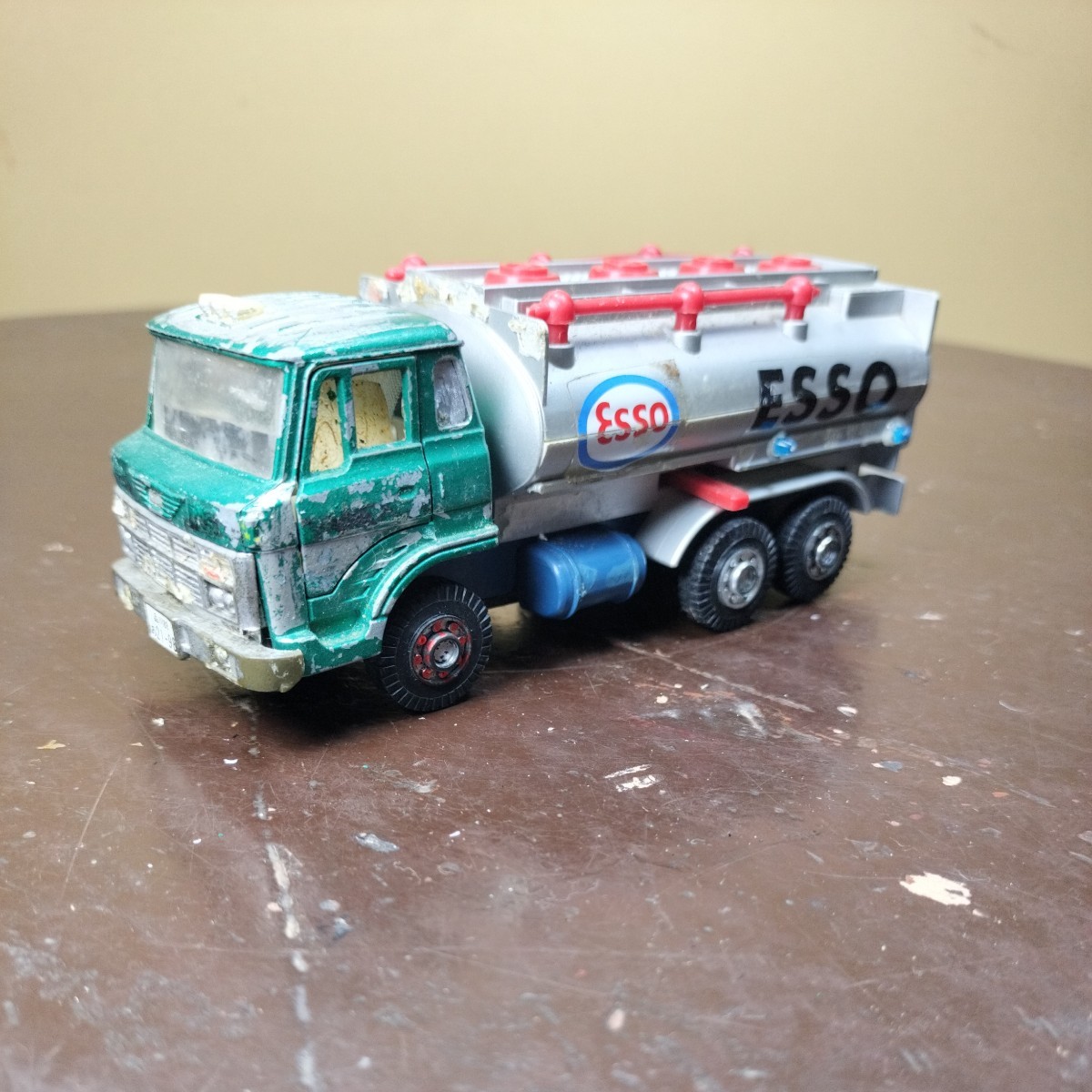 Yahoo!オークション - 昭和レトロ/ダイヤペット/日野 タンクローリー/