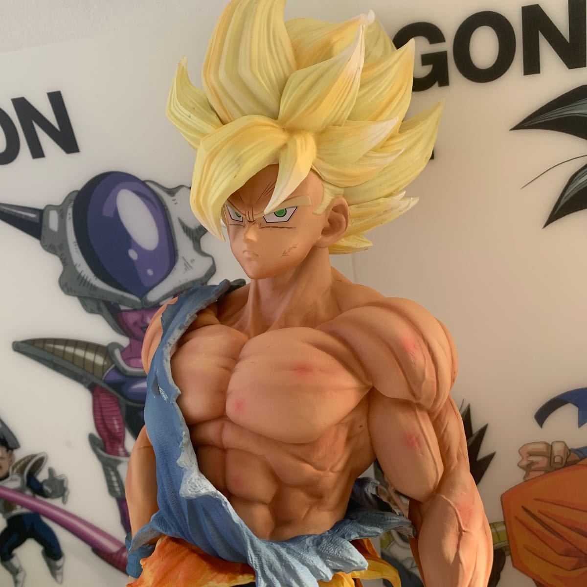 ドラゴンボール 超サイヤ人 孫悟空 42cm 大型フィギュア 検)ガレージ