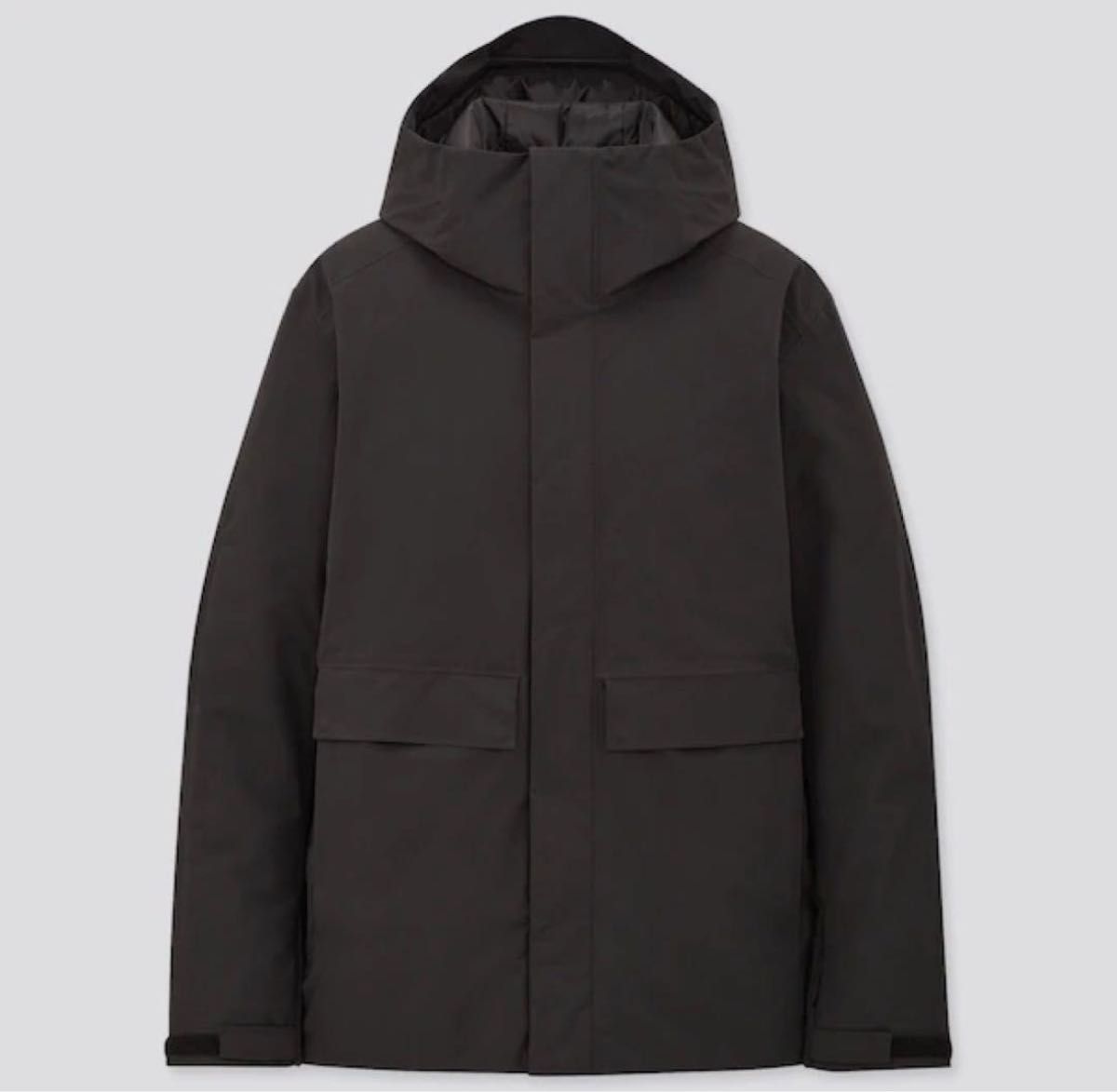 ユニクロ ハイブリッドダウンスノーボードパーカ（平野歩夢モデル）黒