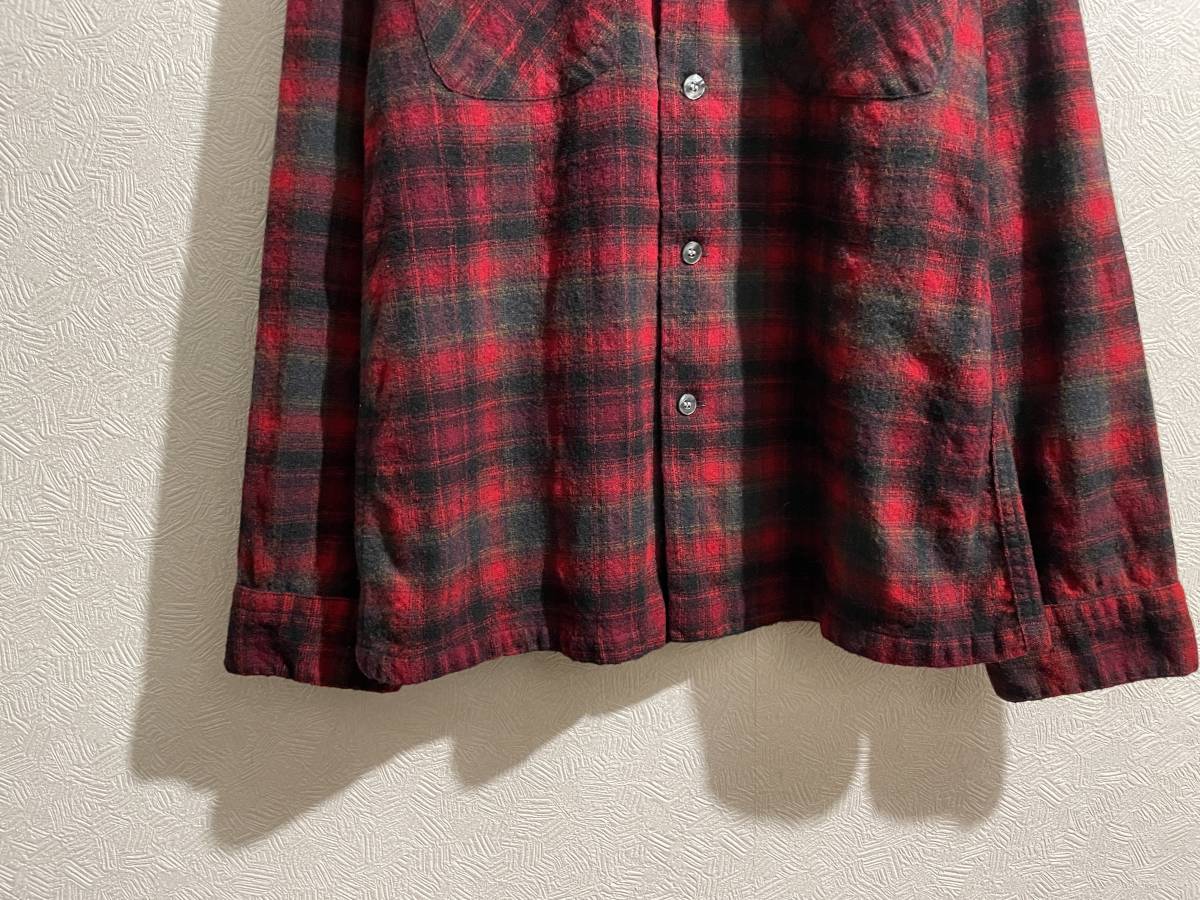 ◯ Vintage 50s PENLLETON シャドウ チェック ボード シャツ / ペン