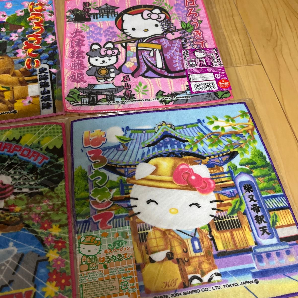 ハローキティ ご当地キティ ご当地 KITTY プチタオル ハンカチ ハンド