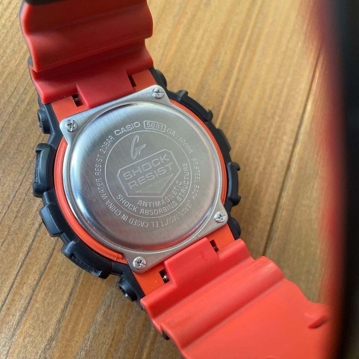 CASIO G-SHOCK GA-100BR オレンジ ブラック｜Yahoo!フリマ（旧PayPay