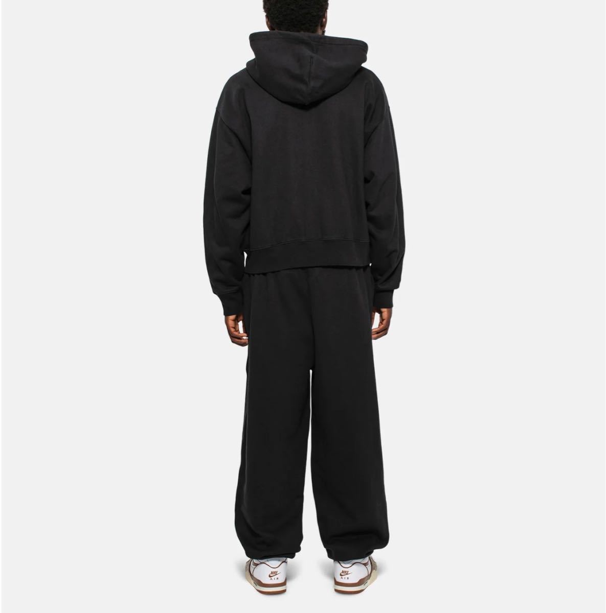 完売品 NIKE x Stussy コラボ ウォッシュ加工フルジップパーカー