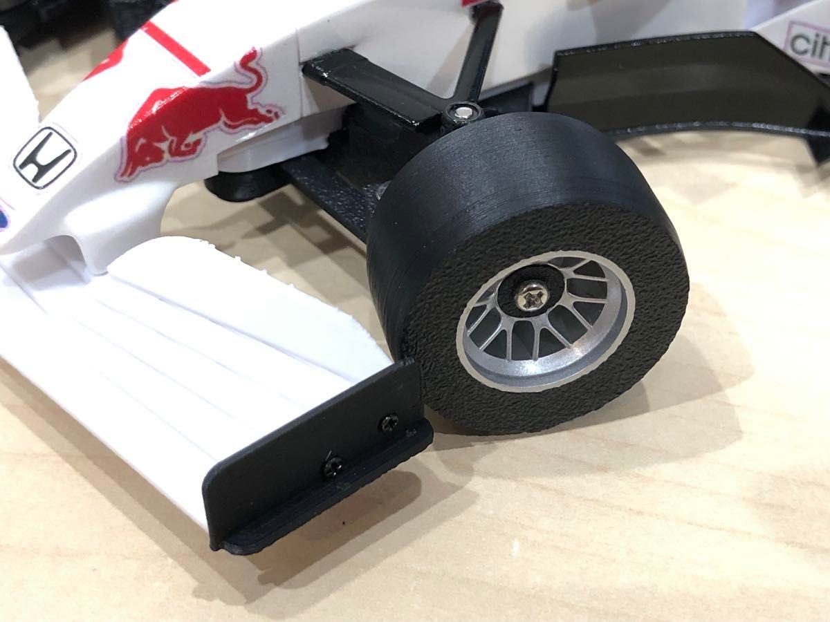 ミニッツ【F1 タイヤASSY(ホイールシルバー)】 F-1 フォーミュラ