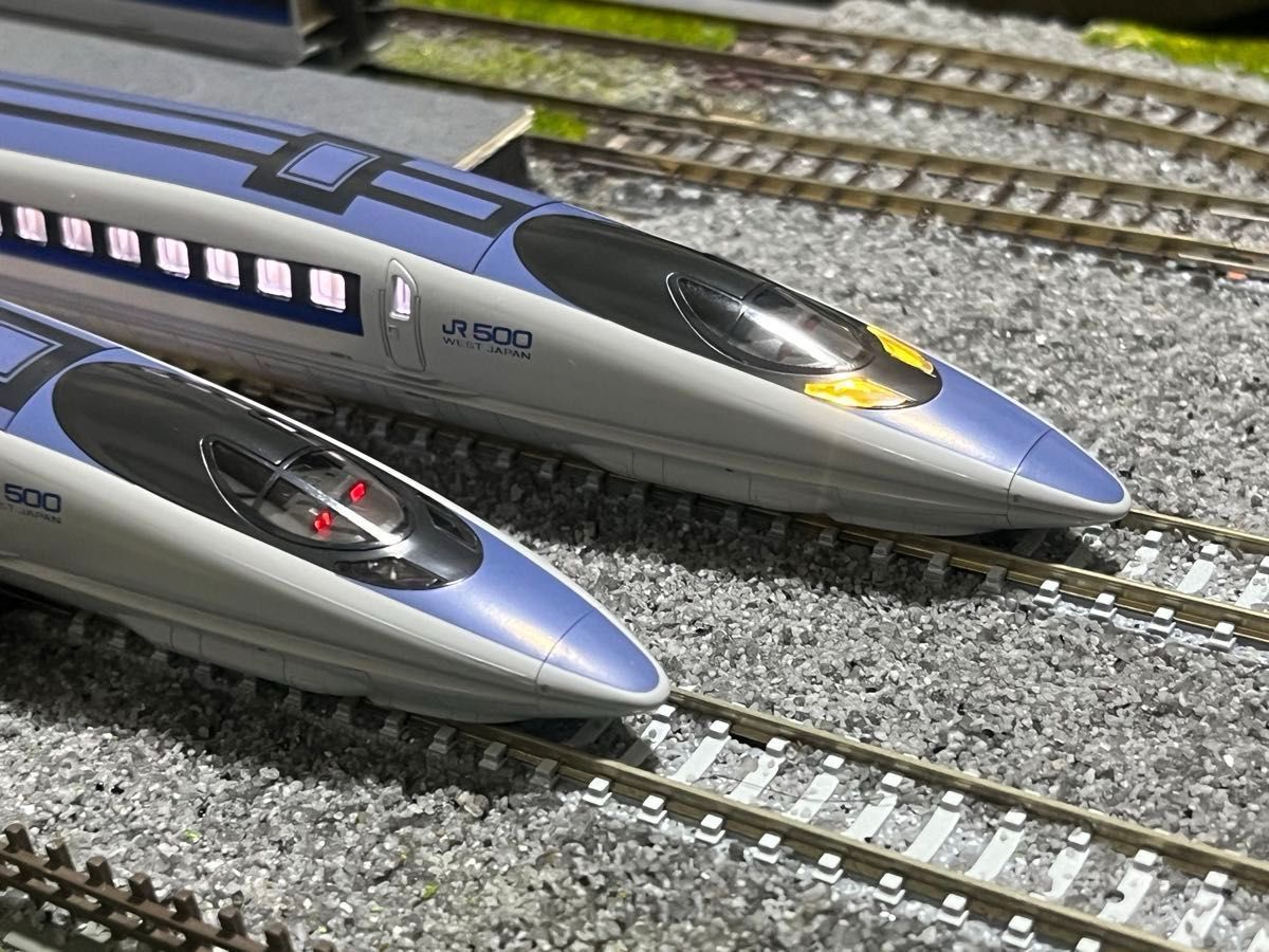 鉄道模型 Nゲージ KATO 500系新幹線 8両基本セット 室内灯取付済み