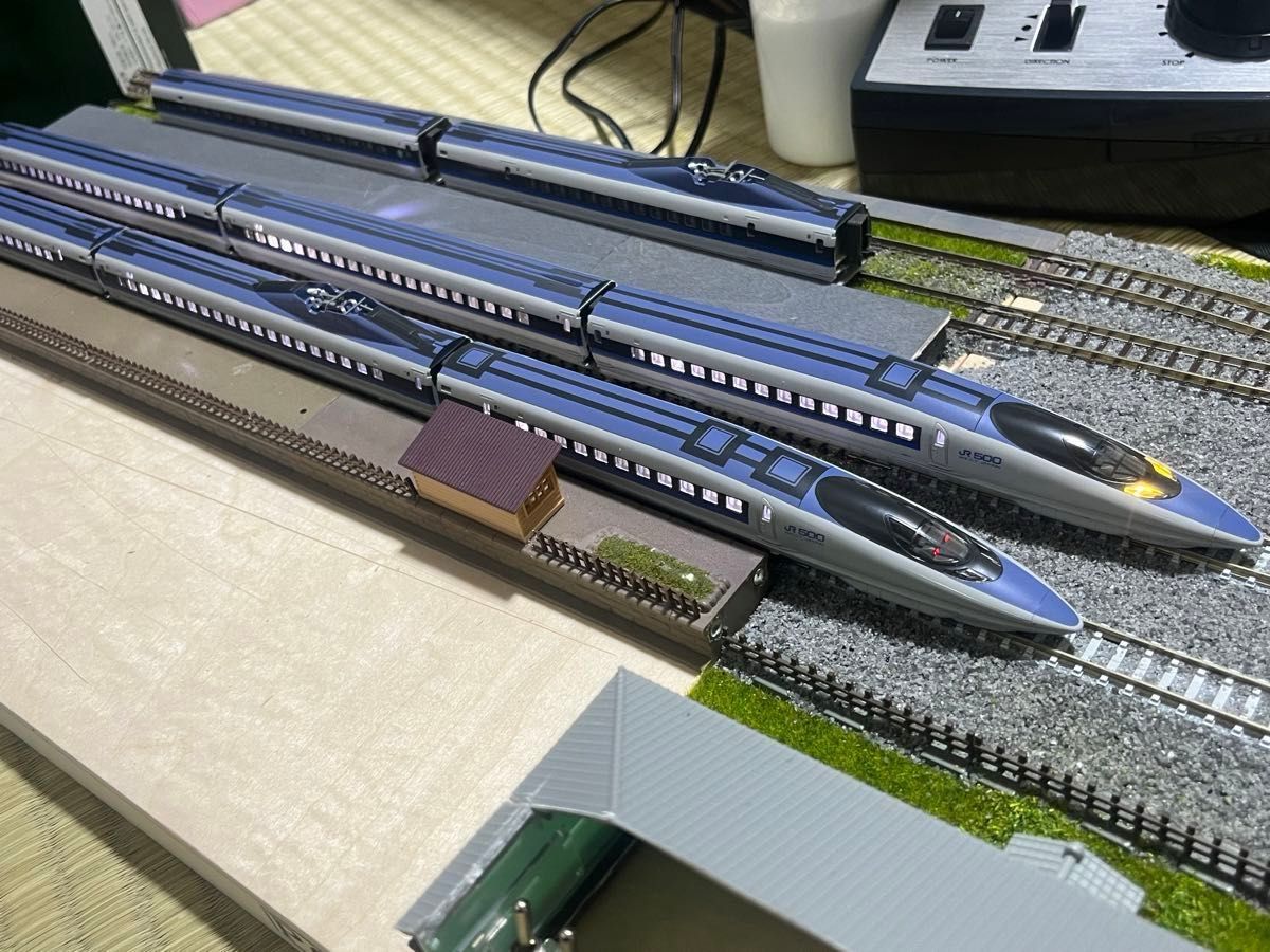 鉄道模型 Nゲージ KATO 500系新幹線 8両基本セット 室内灯取付済み