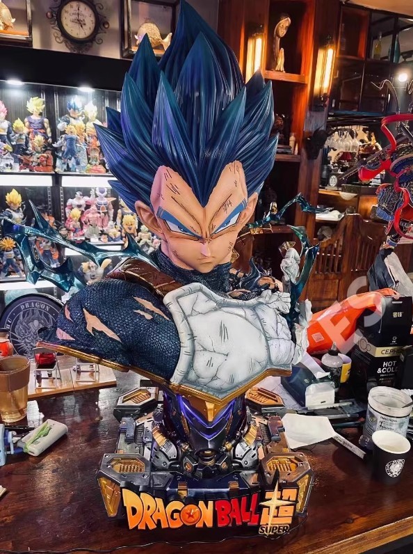 Yahoo!オークション - ドラゴンボール 超 等身大 胸像 フィギュア ベジ