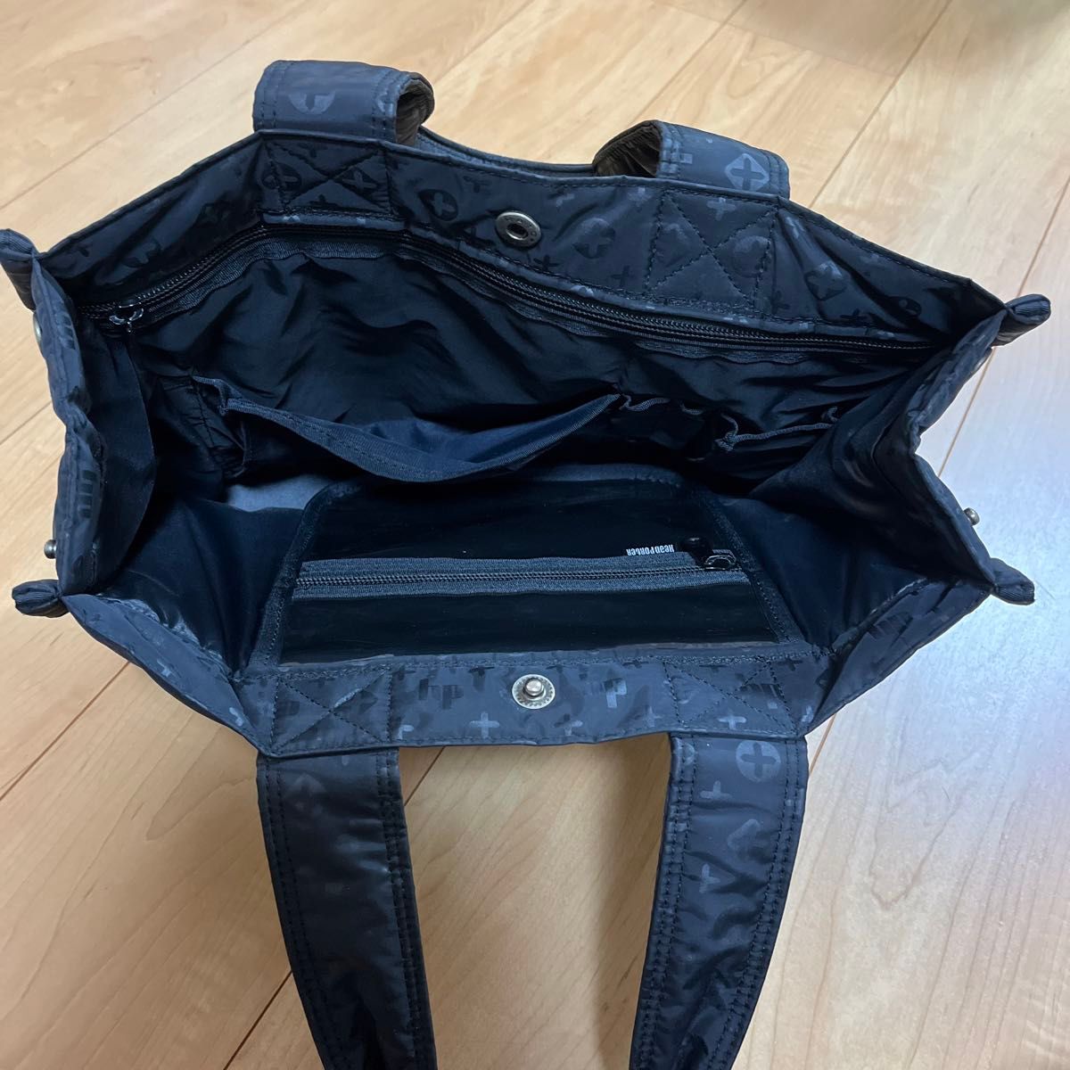 ヘッドポーター トートバッグ ブラックビューティー モノグラム