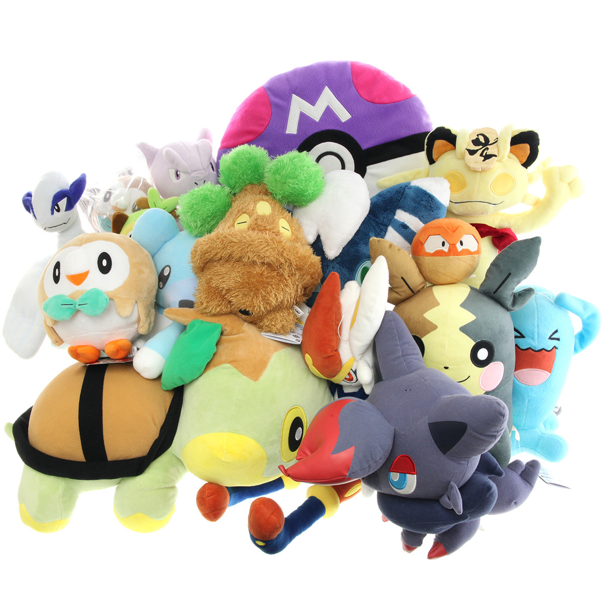 Yahoo!オークション - ポケモン ぬいぐるみ など まとめ売り×130 バッ