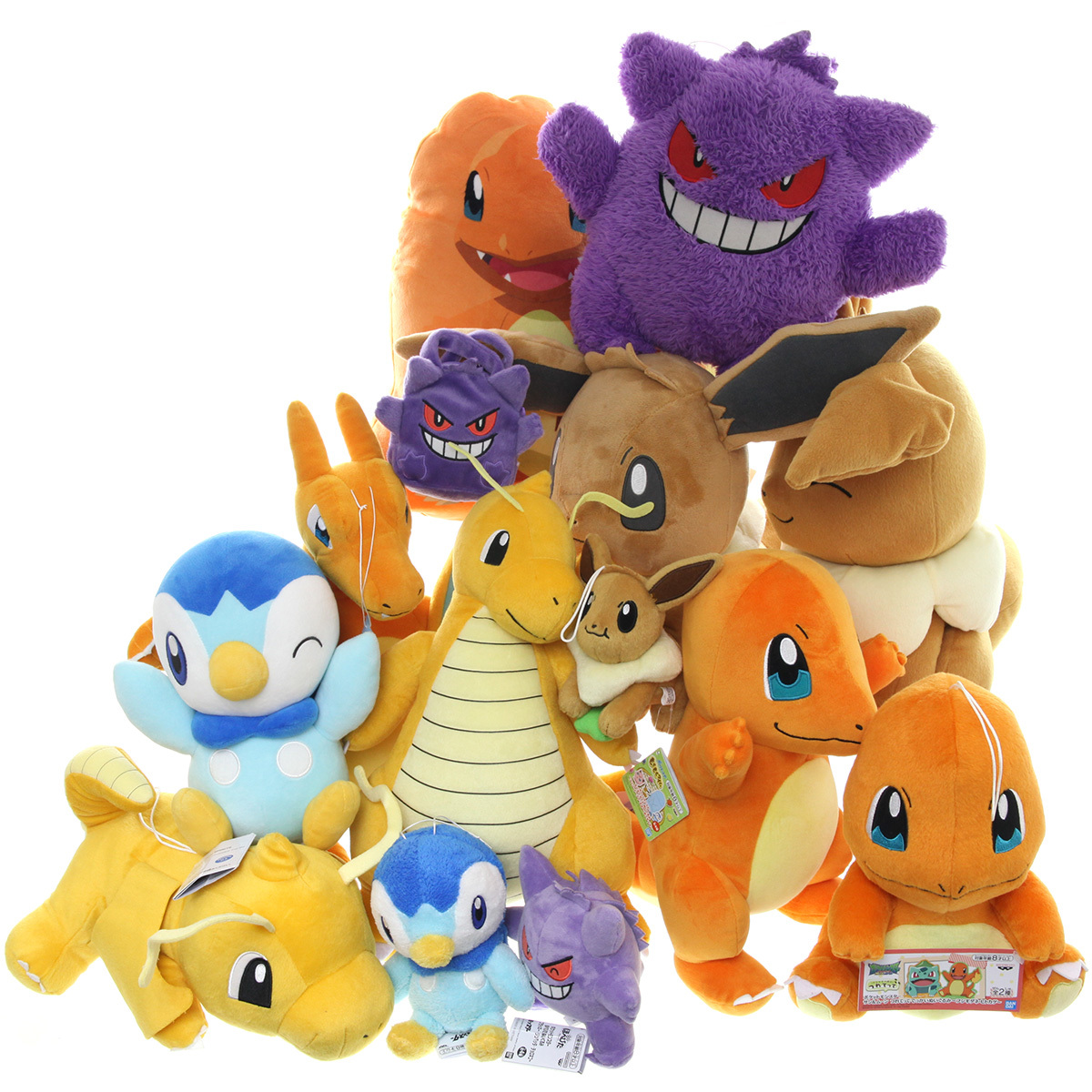 Yahoo!オークション - ポケモン ぬいぐるみ など まとめ売り×130 バッ
