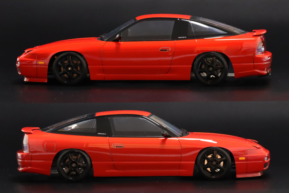 Yahoo!オークション - 1/10 ABCホビー 日産 180SX 中期 塗装済 ラジコ