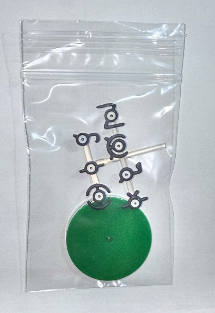 立体ポケモン図鑑 アンノーン(HIJKLMN) 全国版第4集 フィギュア 立体