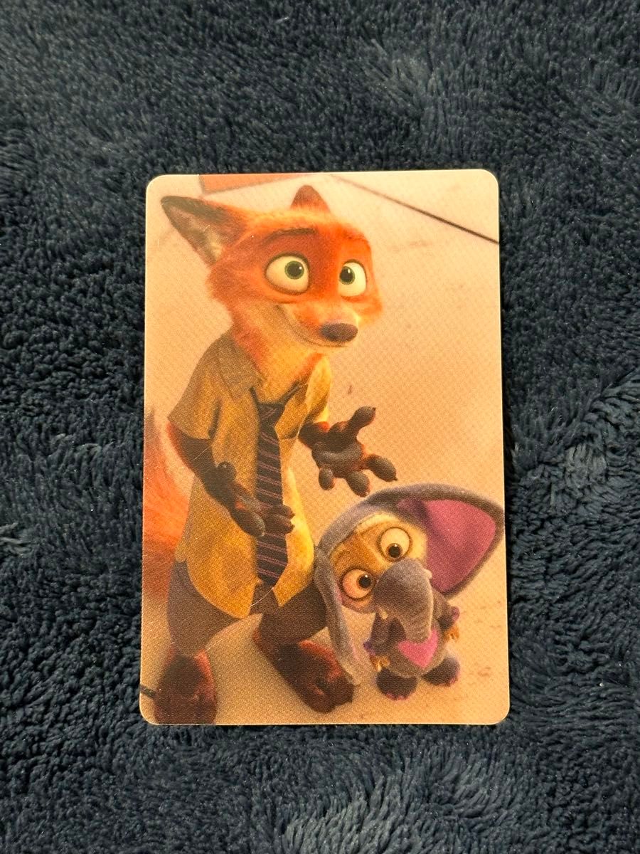 ズートピア カフェ 予約特典 トレカ ニック 原宿 オーマイカフェ