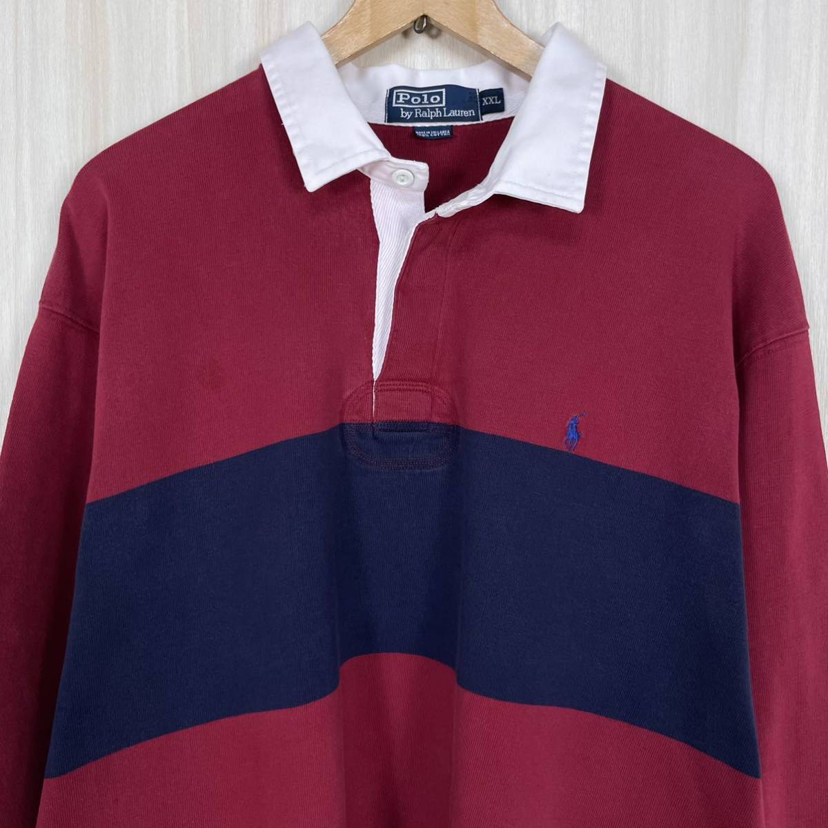 入手困難】【XXL表記】POLO ポロバイラルフローレン 刺繍ポニー 長袖