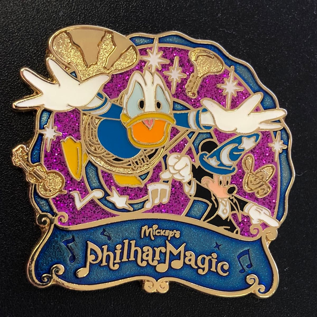 フィルハーマジック ピンバッジ ドナルド ミッキー ディズニー TDL