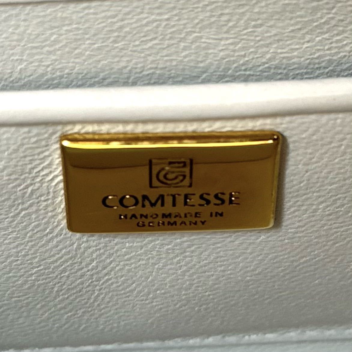 未使用級 COMTESSE 定価約46万 最高級 コンテス ホースヘア×レザー