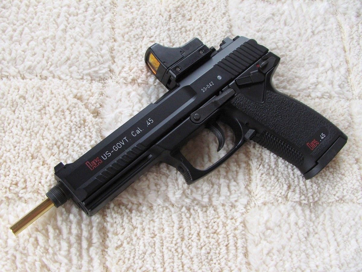 SOCOM Mk 23 ロングバレル仕様 レールマウント付 （ マルイ ソーコム