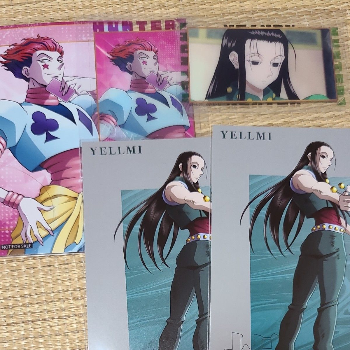 HUNTER × HUNTER イルミ ヒソカ ブロマイド ポスカ｜Yahoo!フリマ（旧