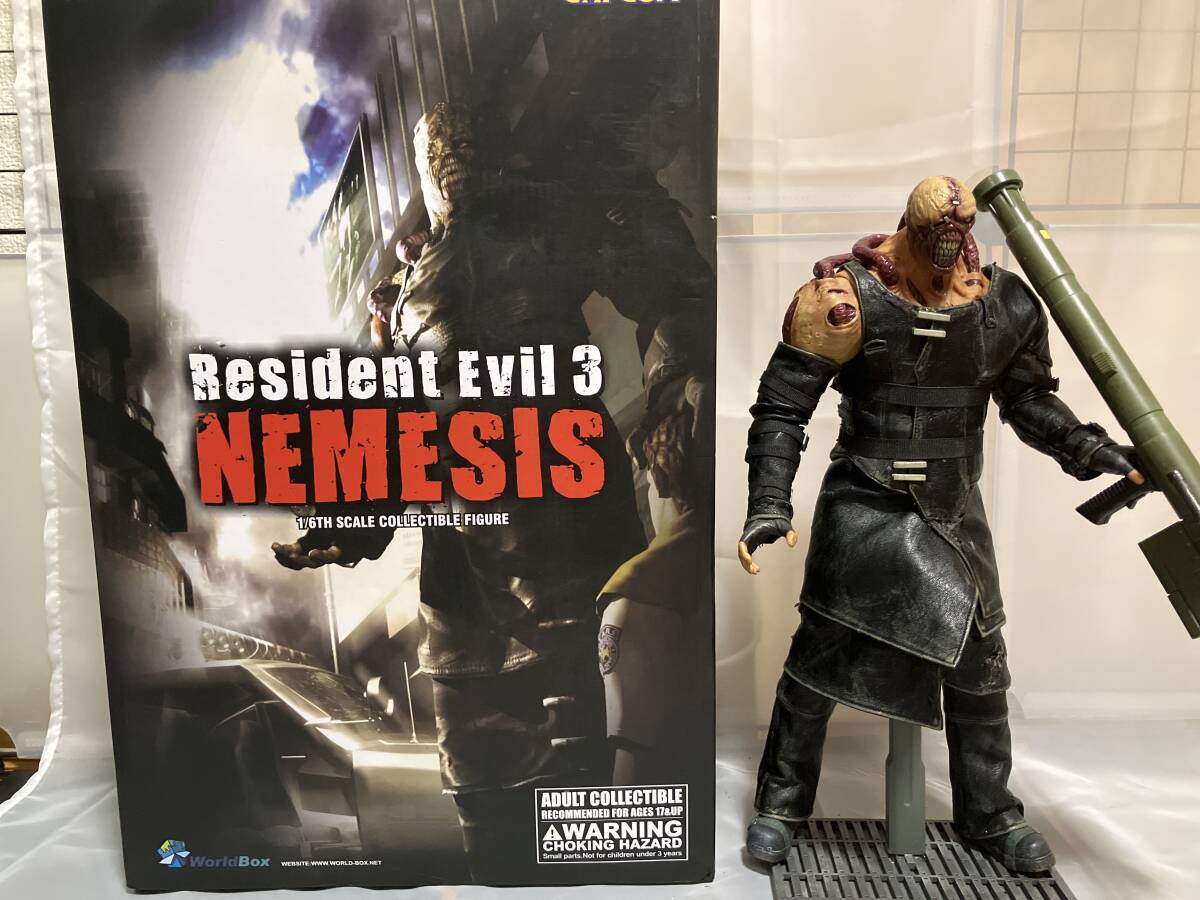 Yahoo!オークション - バイオハザード ネメシス 追跡者 フィギュア 1/6