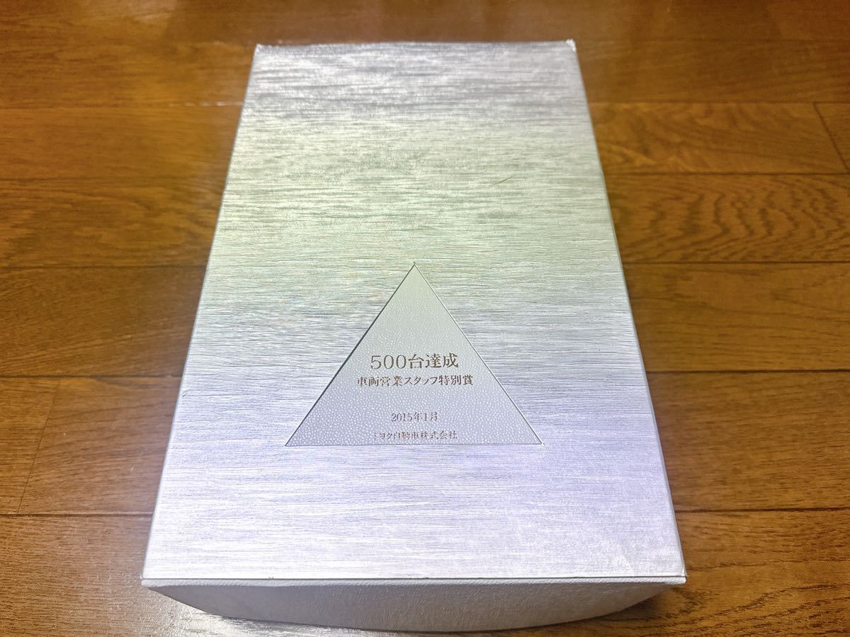Yahoo!オークション - トヨタ自動車株式会社 トロフィー 500台達成 営