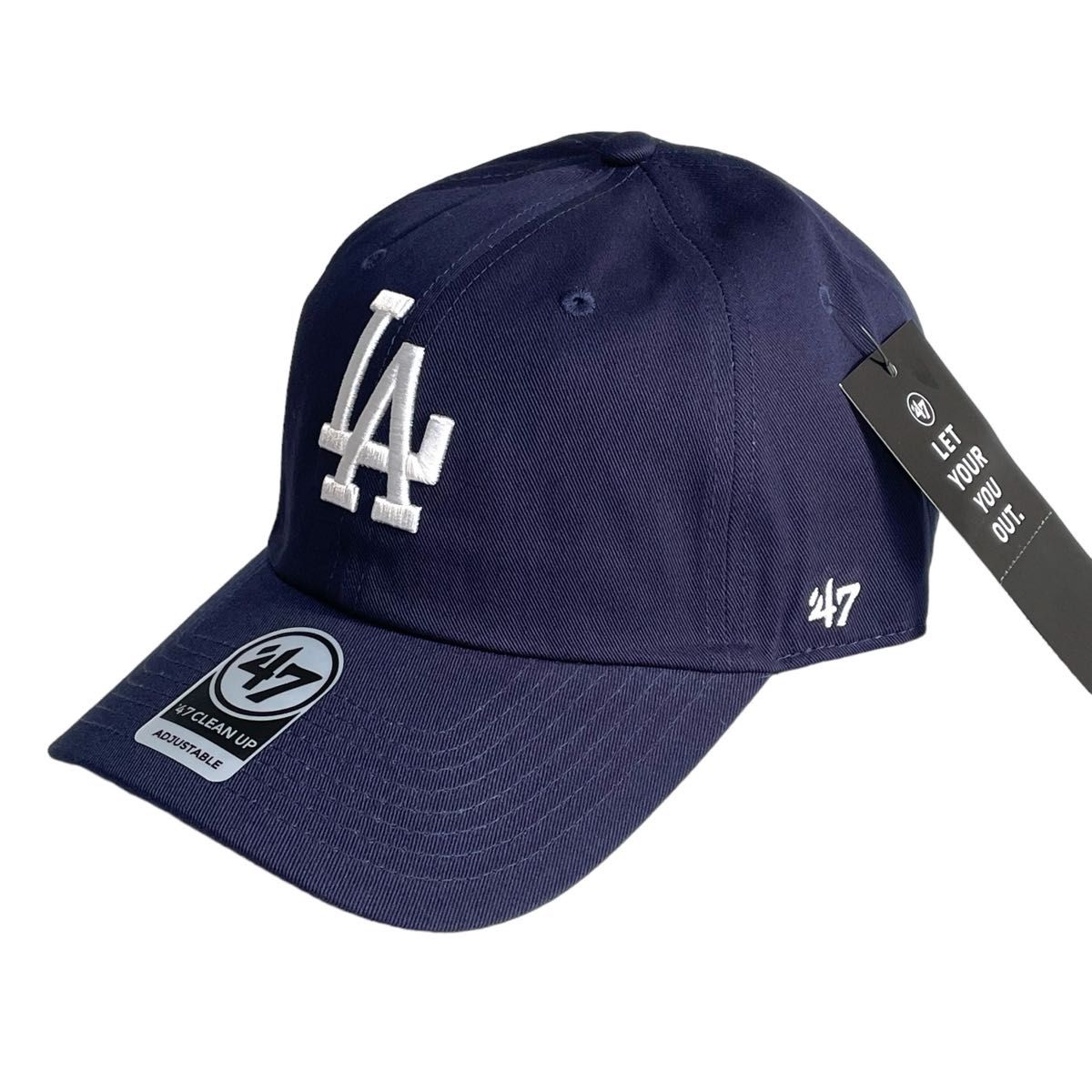 47ブランド CLEAN UP LAドジャース ベースボールキャップ ネイビー