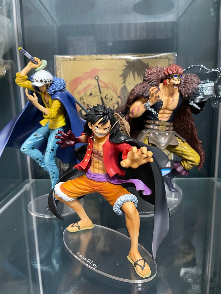 一番くじワンピース Best of Omnibus ルフィ ロー キッド 三船長 3点