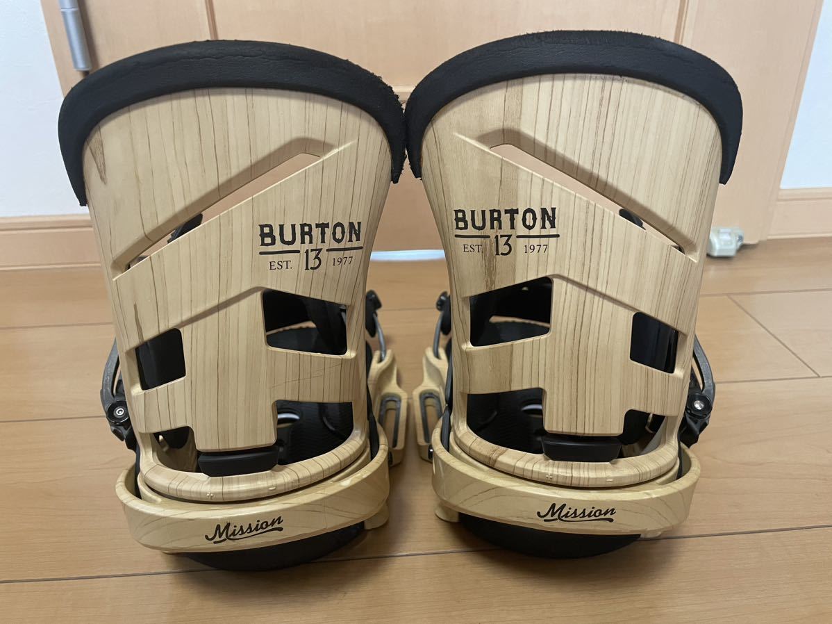 Yahoo!オークション - 美USED 2016 BURTON MISSION est Mサイズ 木目