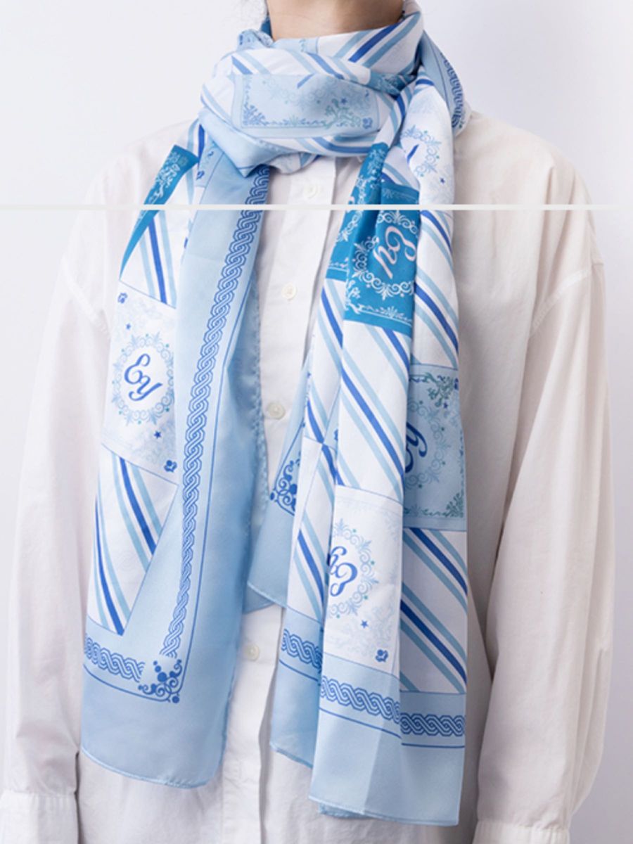 矢沢永吉 大判ストール(ey)ブルー｜Yahoo!フリマ（旧PayPayフリマ）