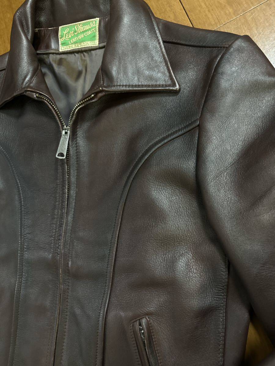 稀少 Levi's Vintage Clothing LVC リーバイス レザー スポーツ