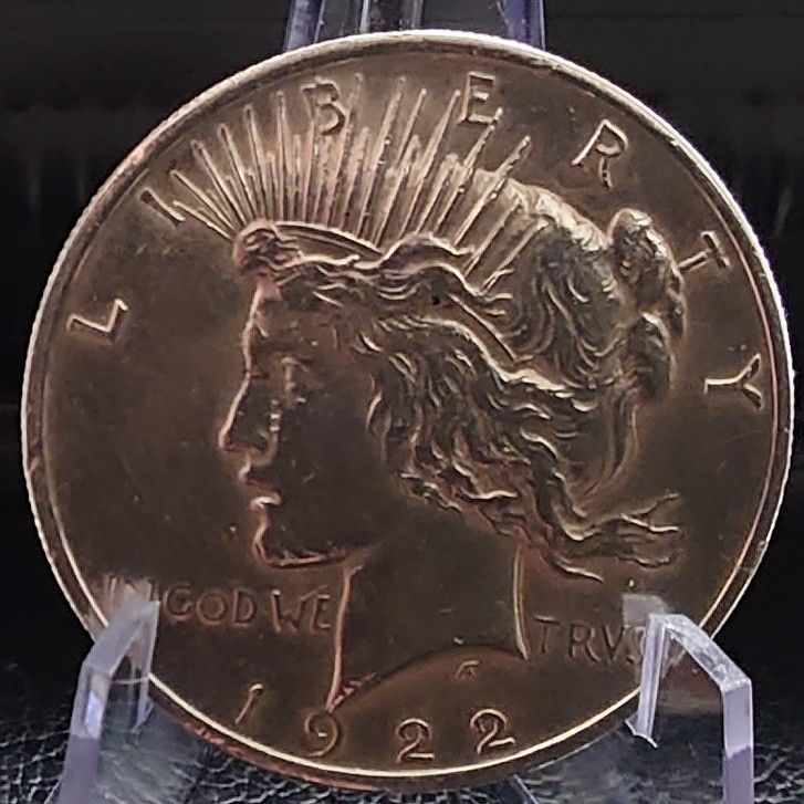 1922年 アメリカ銀貨 ピースダラー 1ドル銀貨 SV900 プルーフライク