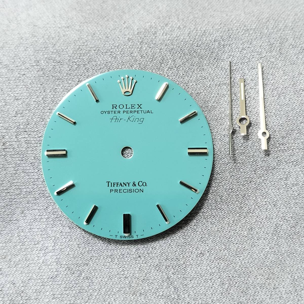 純正品ロレックス・エアキング用 Ref 5500用・美品・ターコイズブルー