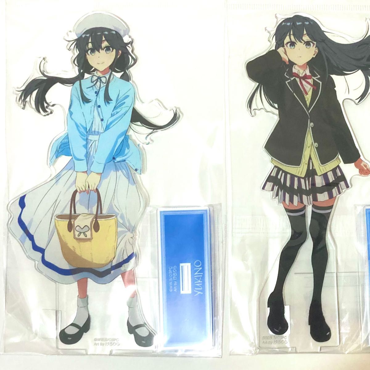 俺ガイル 描き起こし BIGアクリルスタンド 雪ノ下雪乃 私服 ver けろ