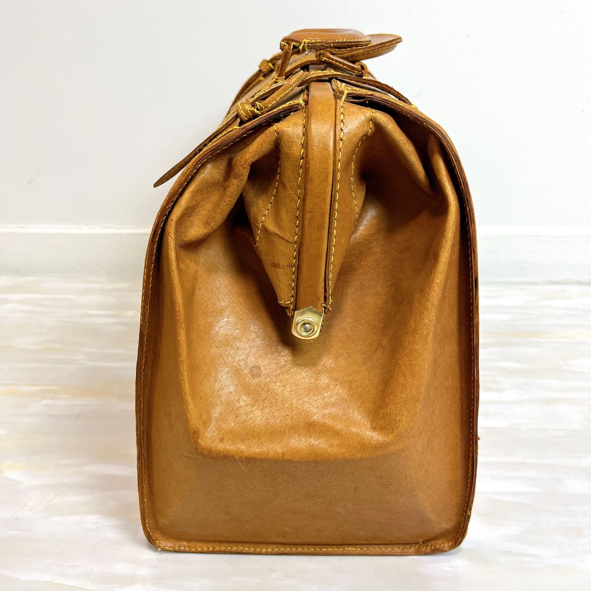 ダレスバッグ ドクターバッグ レザー 本革 ビンテージ ヴィンテージ 大