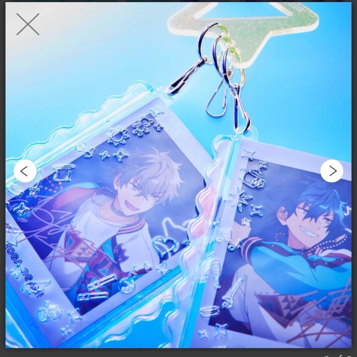 あんスタ 7周年グッズ ネオンペアチャーム ぱしゃっつ｜Yahoo!フリマ